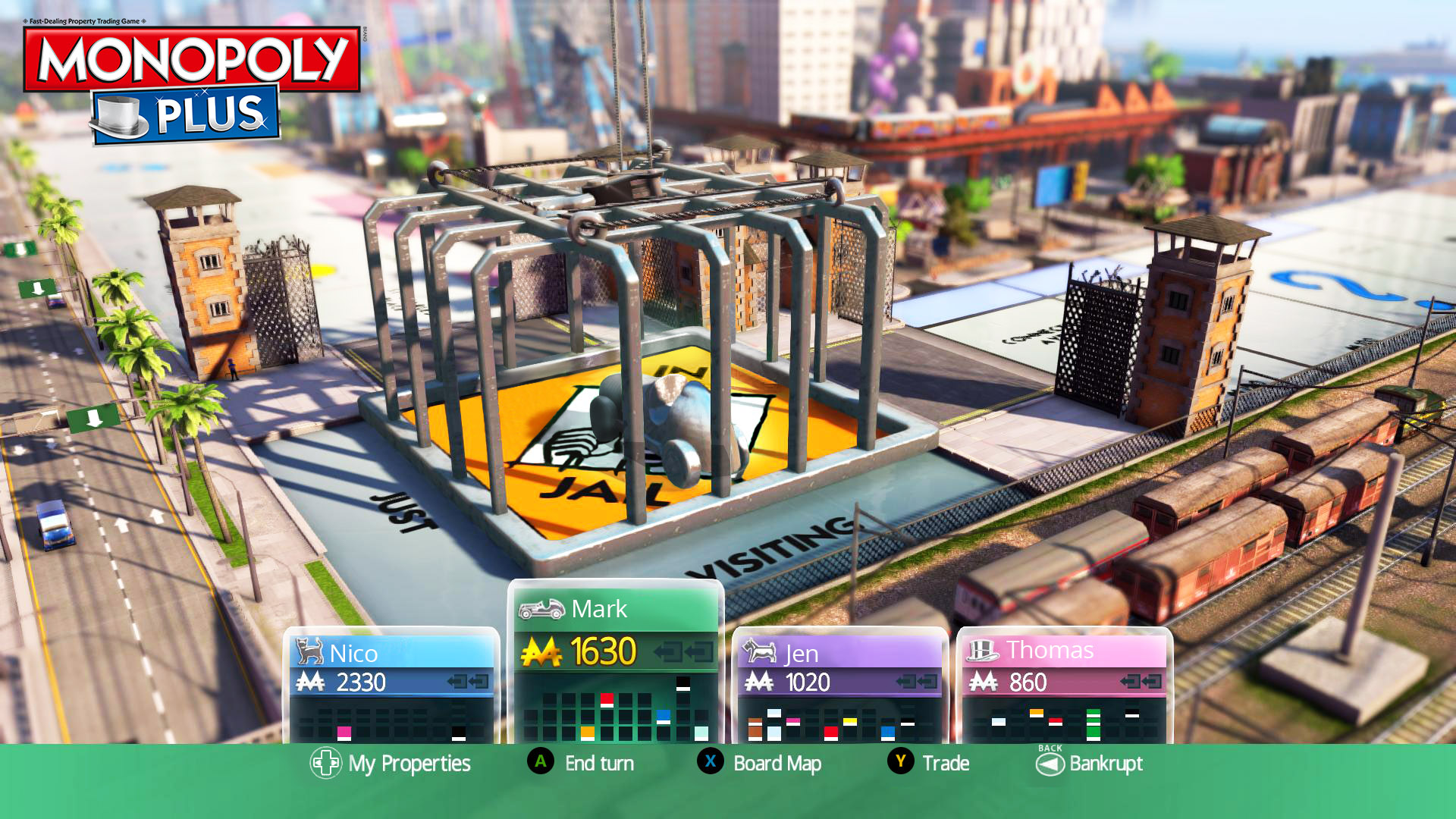 monopoly game on computer
